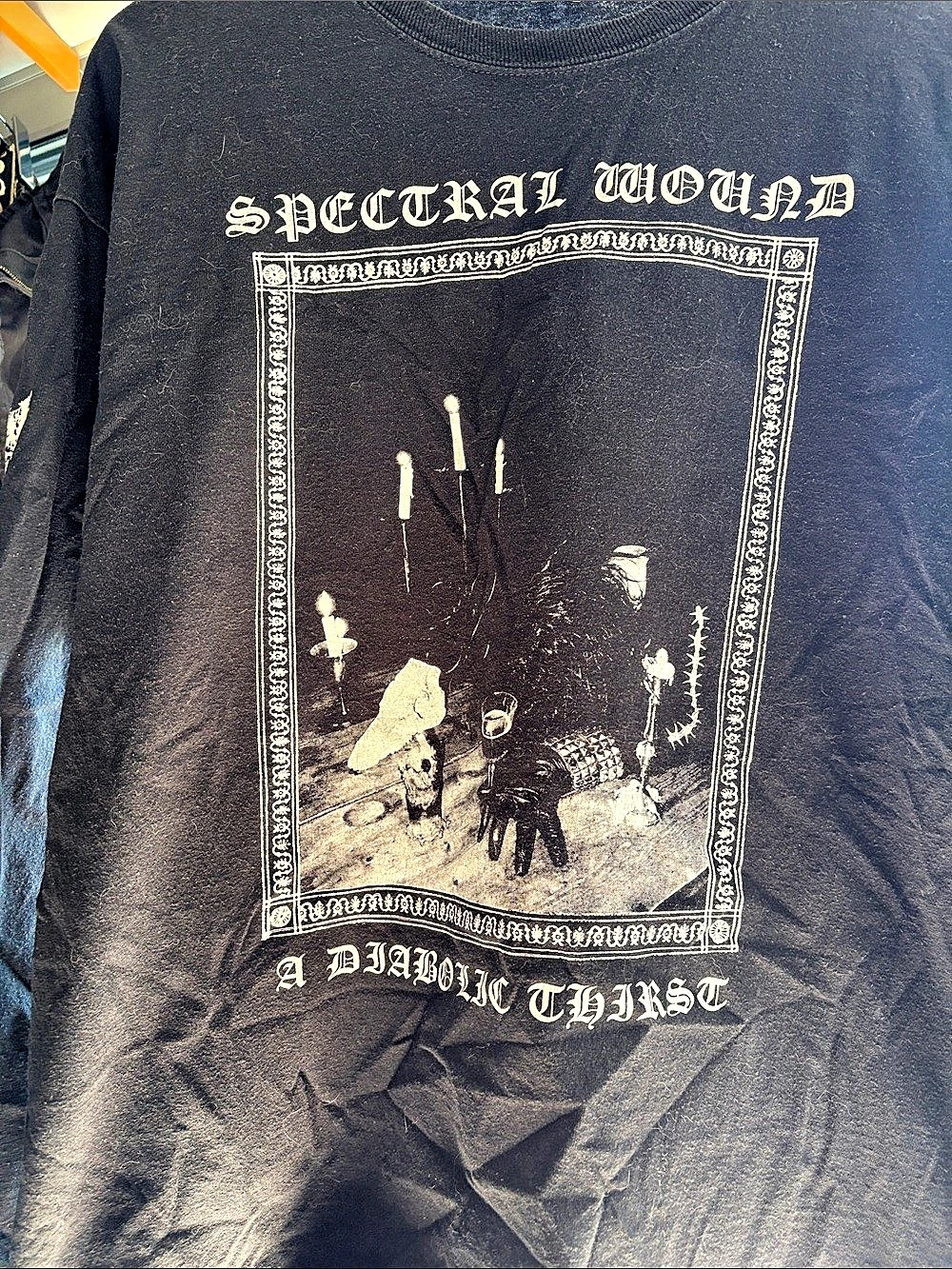 Spectral Wound A Diabolic Thirst Long Sleeve band Shirt men’s XL